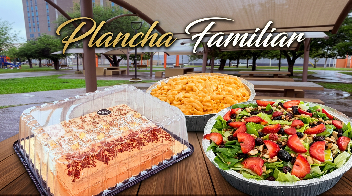 Plancha Familiar — Sandwichones, pasta y ensalada